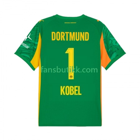 Fotballdrakt Borussia Dortmund Gregor Kobel 1 Keeper Hjemmetrøye 2025-2026 Kortermet